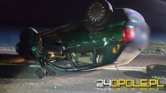 Groźnie wyglądające zdarzenie drogowe w Grodzisku i bezmyślność kierowcy