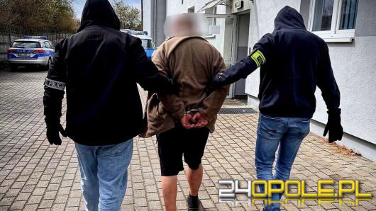 Opole: Podpalił opony, ogień zagroził budynkom w pobliżu - trafił w ręce policjantów