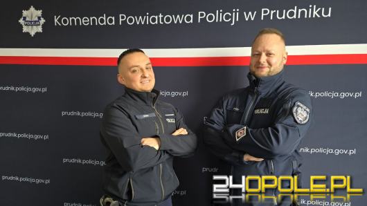 Szybka reakcja uratowała życie, policjanci udzielili pomocy przed przyjazdem karetki