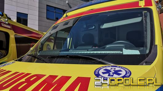 Wypadek podczas wycinki w lesie. 64-latek ciężko ranny