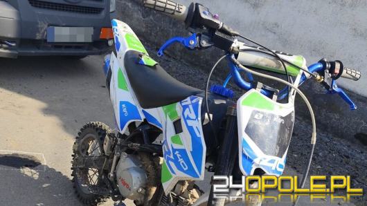 12-latek na motocyklu doprowadził do zderzenia. Sprawa trafi do sądu