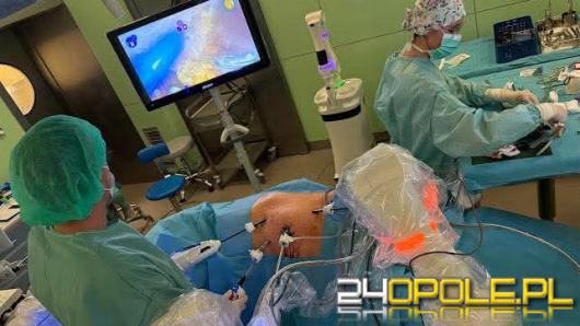 Robot w służbie pacjenta. Przełomowy zabieg w Opolskim Centrum Onkologii