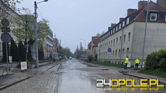 Awaria wodociągowa na ul. Rejtana. Odcinek drogi zamknięty