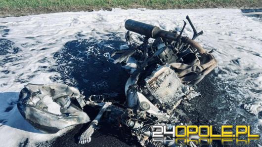 Śmiertelny wypadek na DK46. Zginął motocyklista. 