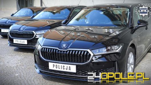 Nowe radiowozy z wideorejestratorami w służbie opolskich policjantów