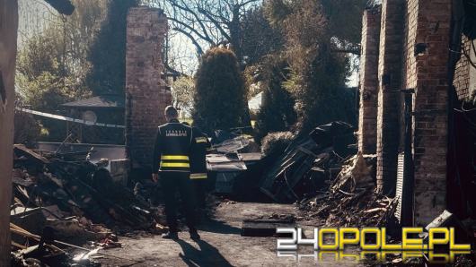 Pożar w Grzędzinie. Trwa ustalanie przyczyn zdarzenia