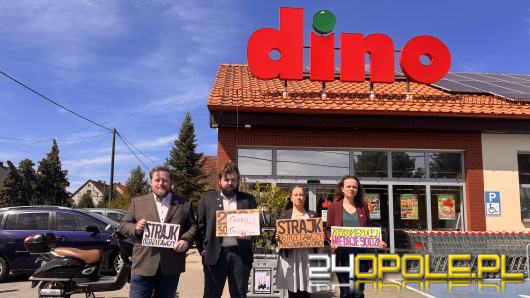 Protest pracowników Dino. Akcja także w Łosiowie