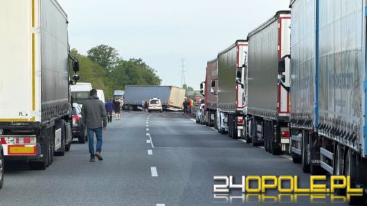 Uwaga kierowcy! A4 zablokowana.  Wyznaczono objazd