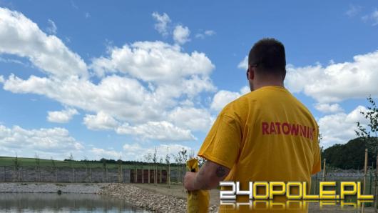 Dron pod wodą i z powietrza. Trwają poszukiwania mieszkańca Otmuchowa