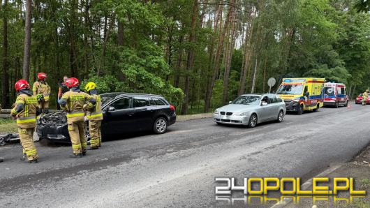Siedem osób, w tym troje dzieci, uczestniczyło w kolizji na DW 901