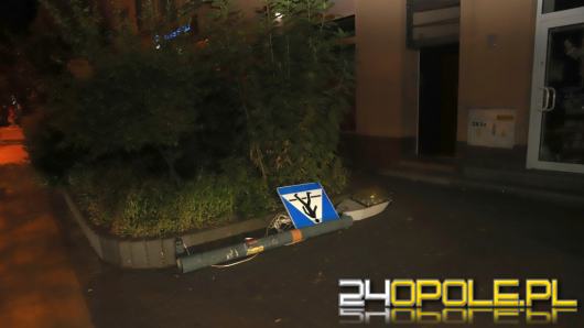 Sprawca głośnej demolki w centrum Opola stanie przed sądem