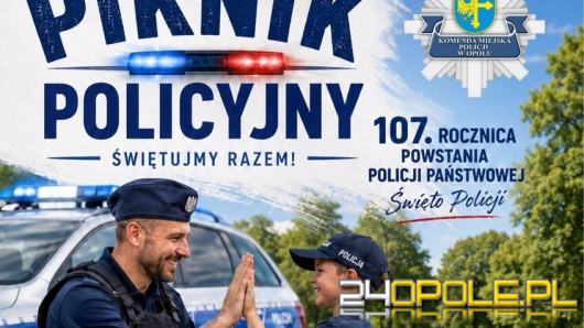 Piknik rodzinny z okazji Święta Policji na Placu Wolności