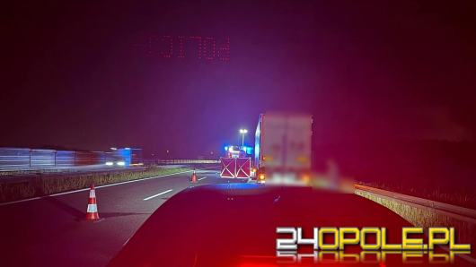 Sprawca śmiertelnego potrącenia na A4 odjechał. Prokuratura prosi o pomoc w ustaleniu sprawcy