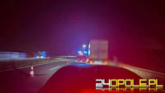 Kierowca zginął podczas wymiany koła na A4. Prokuratura apeluje o pomoc w ustaleniu sprawcy WIDEO