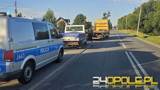 Sprzedawał węgiel z dostawczaka. Zakończył trasę na policyjnym parkingu