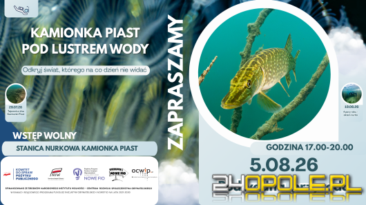 Kamionka Piast jakiej nie widać z brzegu. Nurkowie pokażą, co żyje pod wodą