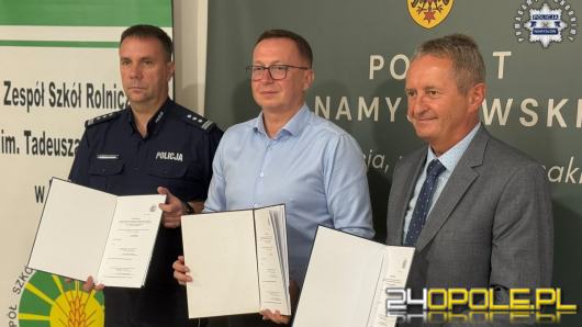 Porozumienie w sprawie powstania klasy mundurowej o profilu policyjnym podpisane