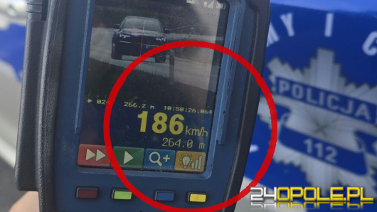 Pędził 186 km/h obwodnicą Głubczyc. Tłumaczył, że chciał tylko pokazać znajomej auto