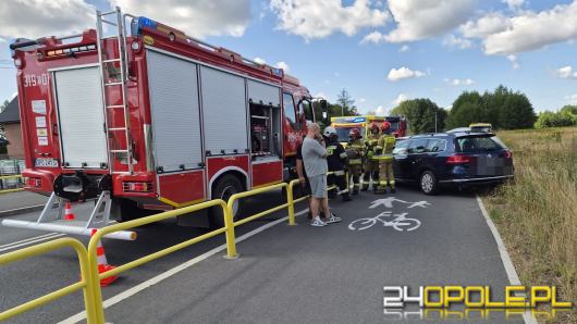 Kolizja na trasie Opole-Kluczbork. 20-latka dostała mandat i punkty karne