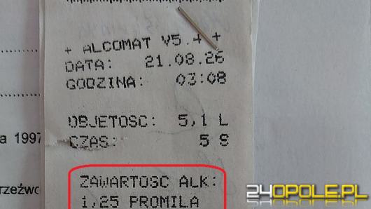 Młody kierowca pod wpływem alkoholu zatrzymany dzięki wzorowej reakcji świadka