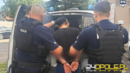 30-latek uciekał przed policjantami, po chwili był w rękach kluczborskich kryminalnych
