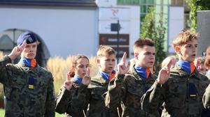 Uczniowie klasy mundurowej złożyli ślubowanie