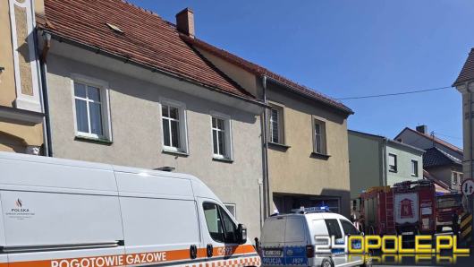 Wyciek gazu w Leśnicy. Ewakuowano mieszkańców pobliskich budynków