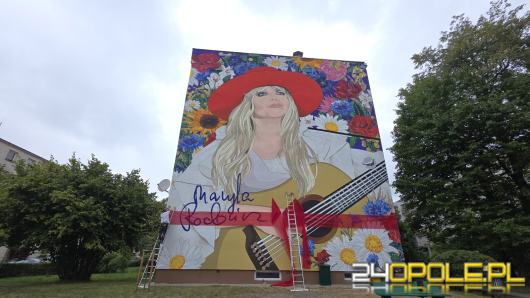 Maryla Rodowicz odsłoni oficjalnie dziś swój mural w Opolu