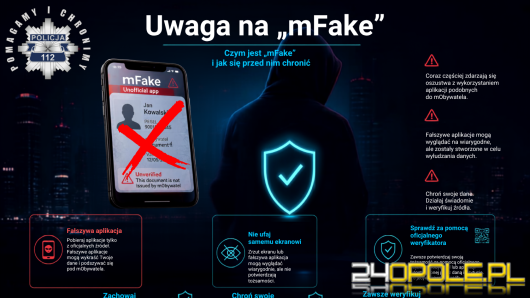 Nowe zagrożenie - "lewy mObywatel", "mFake", "Fake mObywatel"