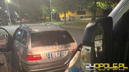 BMW bokiem, prawo jazdy do szuflady. Finał driftu w Kluczborku