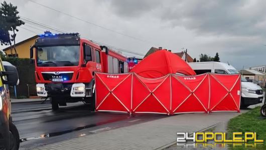 Śmiertelny wypadek w Namysłowie. Zginął motocyklista