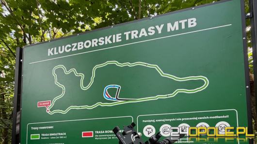 Nowe trasy MTB otwarte w Kluczborku. Inwestycja na Leśnej Górce za ponad 500 tys. zł