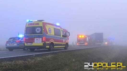 36-latek zginął w zderzeniu na DK11. Droga między Byczyną a Biskupicami już przejezdna