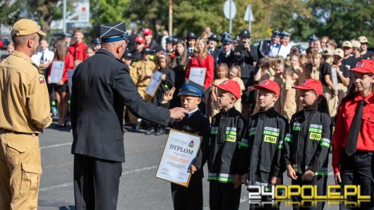 23 młodzieżowe drużyny pożarnicze z Opolszczyzny nagrodzone. Uczą, jak reagować na zagrożenia