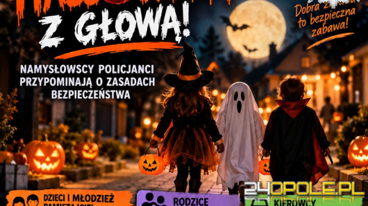 Halloween pod lupą policji. Na te sytuacje powinni uważać rodzice i kierowcy