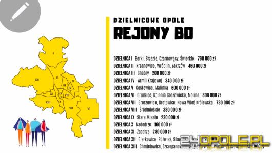 Opolanie mają czas do 13 października. Do podziału 8,6 mln zł z Budżetu Obywatelskiego