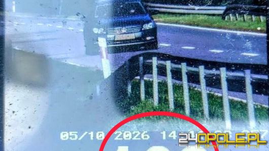Pędził z prędkością niedopuszczalną nawet na autostradzie