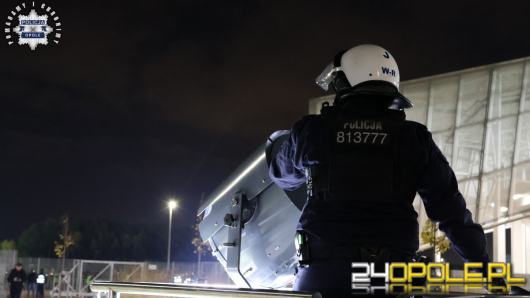 Race na trybunach podczas meczu Odry ze Śląskiem. Policja prowadzi czynności