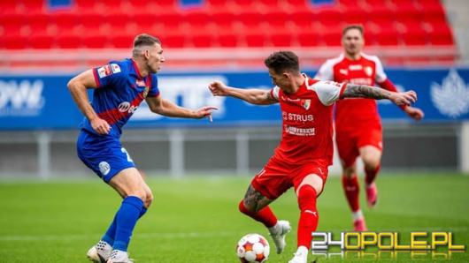 Odra Opole przegrywa z Pogonią Siedlce. Jeden gol przesądził o wyniku