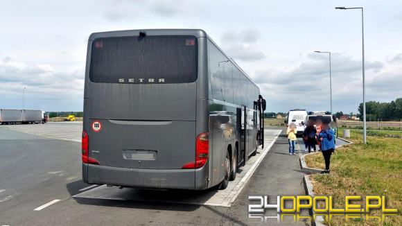 Po kontroli ukrainskiego autobusu, wszczęto postępowanie 