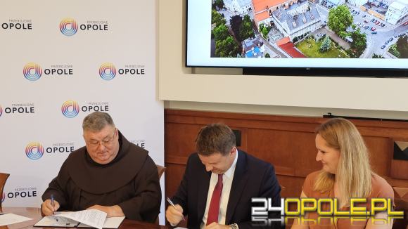 Miasto Opole pozyskało dotację na remont dachu klasztoru Franciszkanów