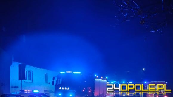 Pożar mieszkania w Otmuchowie. Wewnątrz znaleziono ciało mężczyzny