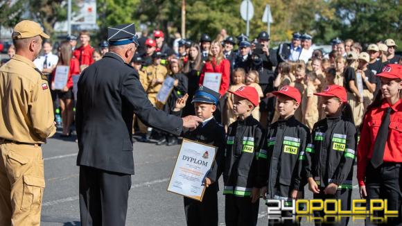 23 młodzieżowe drużyny pożarnicze z Opolszczyzny nagrodzone. Uczą, jak reagować na zagrożenia