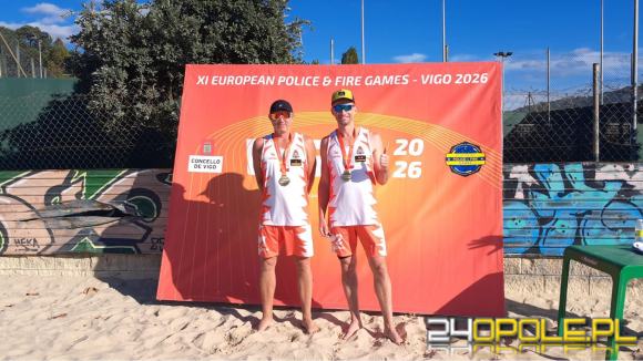 Opolscy strażacy mistrzami Europy w siatkówce plażowej. Nie przegrali ani jednego meczu