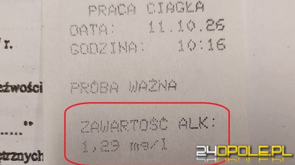 69-latek miał blisko 3 promile alkoholu. Policjanci zatrzymali go na DK45