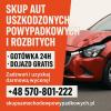 Skup aut powypadkowych Opole /Opolskie, auto bez OC skup