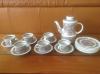 Serwis porcelanowy 20cz.ręcznie malowany, sygnowany imiennie - lata 80 CEPELIA OPOLSKA. 
