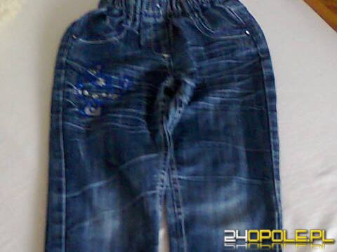 spodnie jeans dziewczęce 