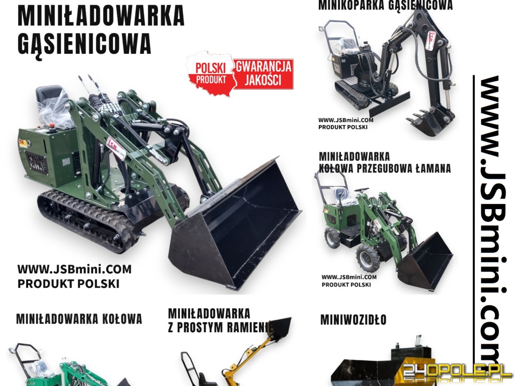 Ładowarka Koparka Wozidło - NOWE 2025 - Prosto od Producenta JSB POLSKA -