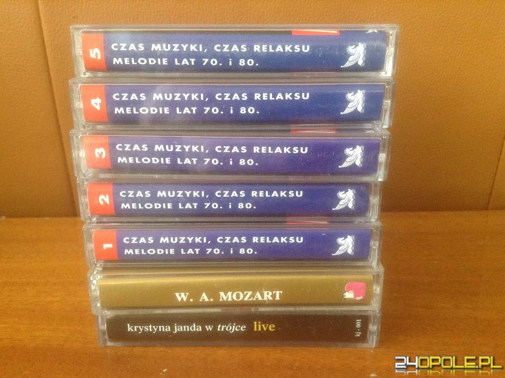 Kasety magnetofonowe oryginalne nagrania z lat 90